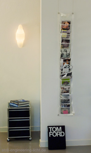 "COCOON" Wandleuchte / Wall Light Sample 31